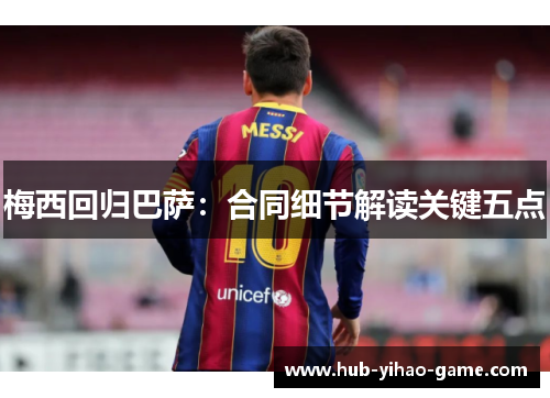 梅西回归巴萨：合同细节解读关键五点